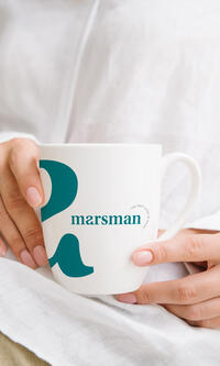 Marsman Logo koffietas